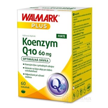 WALMARK Koenzym Q10 FORTE 60 mg cps 1x60 ks obrázok