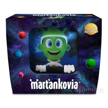 WALMARK Marťankovia GUMMY Xmas pack s Eachinaceou 50 ks + Emoji 50 ks + desiatová taštička, 1x1 set obrázok