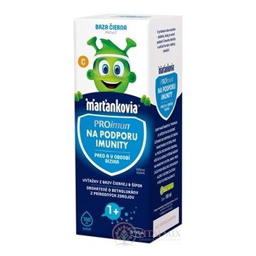 WALMARK Marťankovia PROimun sirup (inov. 2024) 1x150 ml obrázok