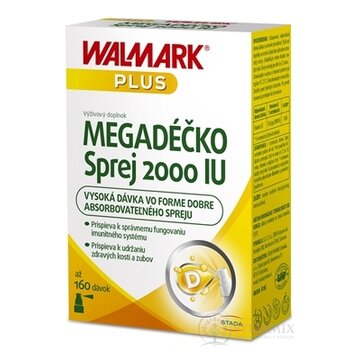 WALMARK MEGADÉČKO Sprej 2000 IU 1x8 ml obrázok