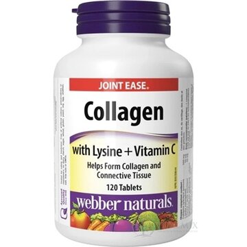 Webber Naturals Collagen tbl, s lyzínom a vitamínom C, 1x120 ks obrázok