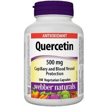 Webber Naturals Quercetin 500 mg cps 1x140 ks obrázok