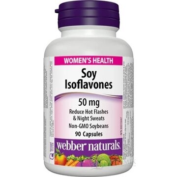 Webber Naturals Sójové Izoflavóny 50 mg cps 1x90 ks obrázok