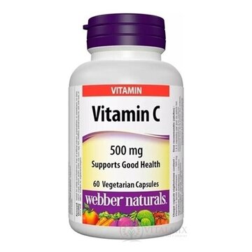 Webber Naturals Vitamín C 500 mg cps 1x60 ks obrázok