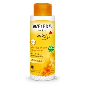 WELEDA baby NECHTÍKOVÉ Čistiace mlieko na zadoček 1x400 ml obrázok