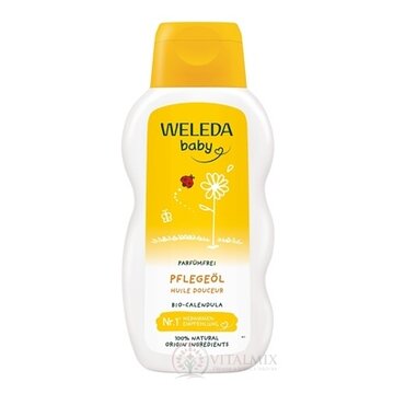 WELEDA baby NECHTÍKOVÝ dojčenský olej (Calendula Pflegeöl) 1x200 ml obrázok