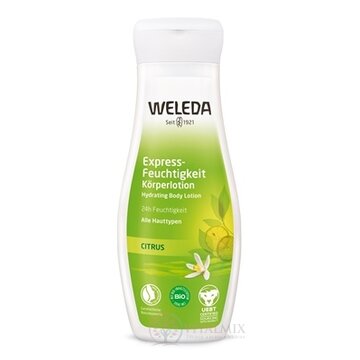 WELEDA CITRUS Telové mlieko expresne 24h hydratujúce 1x200 ml obrázok