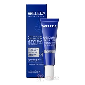 WELEDA Liftingový Krém na kontúry očí a pier modrý horec a plesnivec alpínsky 1x10 ml obrázok