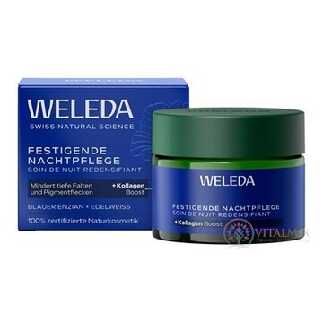 WELEDA Liftingový Nočný krém modrý horec a plesnivec alpínsky 1x40 ml obrázok