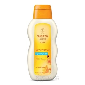 WELEDA NECHTÍKOVÝ dojčenský kúpeľ (Calendula Cremebad) 1x200 ml obrázok
