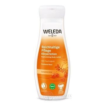 WELEDA RAKYTNÍK Telové mlieko energizujúce, 48h hydratácia 1x200 ml obrázok