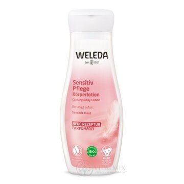 WELEDA SENSITIV Telové mlieko jemné, na citlivú pokožku, bez parfumov 1x200 ml obrázok