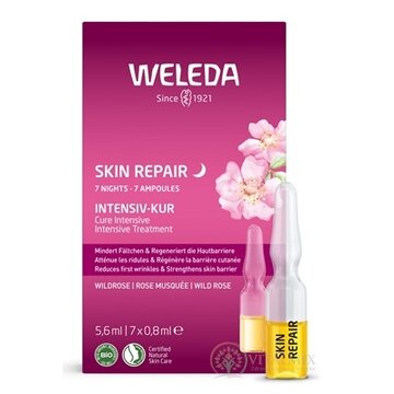 WELEDA Skin Repair 7 dňová Intenzívna kúra divoká ruža, ampuly (po 0,8 ml) 1x7 ks obrázok