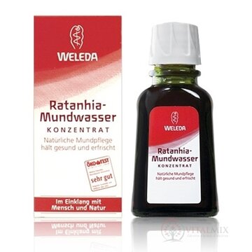 WELEDA Ústna voda (Ratanhia-Mundwasser konzentrat) 1x50 ml obrázok