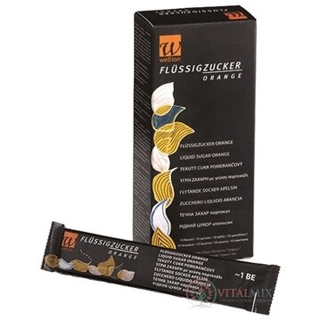 Wellion TEKUTÝ CUKOR pomaranč vrecúška 10x13 ml obrázok