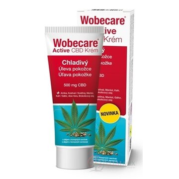 Wobecare Active CBD krém 1x100 ml obrázok