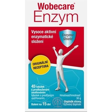 Wobecare Enzym cps s predĺženým uvoľňovaním 1x45 ks obrázok