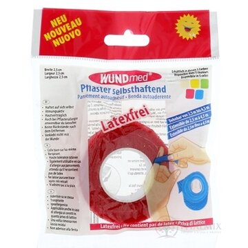WUNDmed Elastická náplasť 2,5 cm x 4,5 m, 1x1 ks obrázok