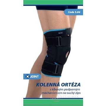 X-JOINT 504 Ortéza kolenná veľkosť M (34-37 cm) s kĺbovým podporným mechanizmom na suchý zips 1x1 ks obrázok