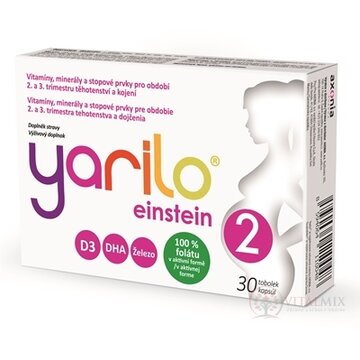 YARILO einstein 2 cps (2.,3. trimester tehotenstva a dojčenie) 1x30 ks obrázok