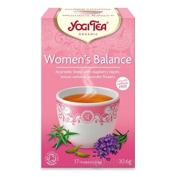 YOGI TEA Ženská rovnováha BIO ajurvédska čajová zmes, nálevové vrecúška 17x1,8 g (30,6 g) obrázok
