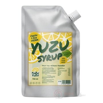 YUZU SYRUP sirup na prípravu nápoja 1x750 ml obrázok