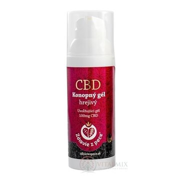Zdravie z pece CBD Konopný gél hrejivý emulzný 1x50 ml obrázok