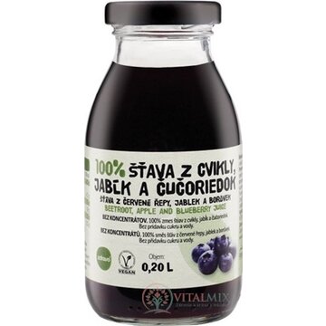 zdravo 100% ŠŤAVA Z CVIKLY, JABĹK A ČUČORIEDOK 1x200 ml obrázok
