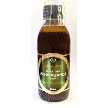 Zdravý svet Lipozomálna ASHWAGANDA mega 1x200 ml obrázok