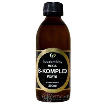 Zdravý svet Lipozomálny MEGA B-KOMPLEX forte 1x200 ml obrázok