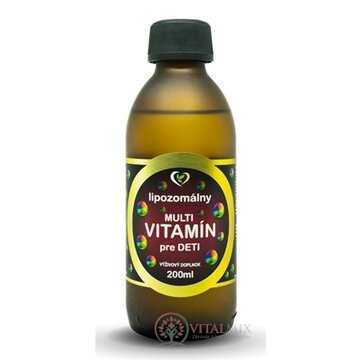 Zdravý svet Lipozomálny MULTIVITAMÍN pre DETI 1x200 ml obrázok