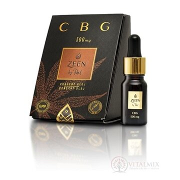 ZEEN by Roal CBG 500 mg konopný olej pre ústnu hygienu 1x10 ml obrázok