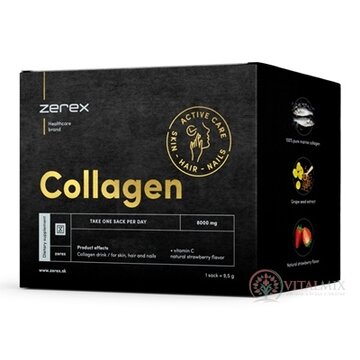 Zerex Collagen 8000 mg prášok na prípravu nápoja vo vrecúškach 1x15 ks obrázok
