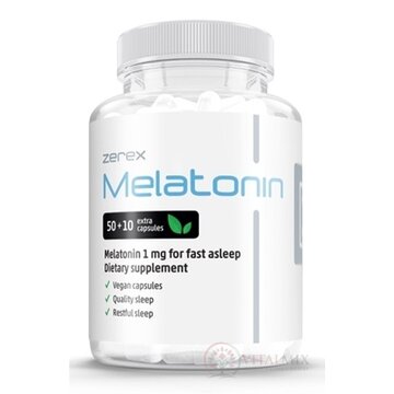 Zerex Melatonín 1 mg cps 1x60 ks obrázok