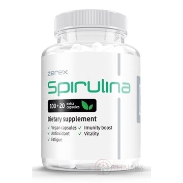 Zerex Spirulina 500 mg cps 1x120 ks obrázok