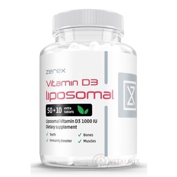 Zerex Vitamín D3 lipozomál 1000 IU tbl 1x60 ks obrázok