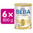 Beba supremepro 3, 6hmo, mlieko pre malé deti 6x800g - supreme 3 6ks
