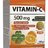 JutaVit Vitamín C 500 mg žuvacie tablety s vitamínom D3 a extraktom zo šípok, so sladidlami, s príchuťou pomaranča 1x100 ks obrázok