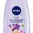 NIVEA Kids 2in1 Detský sprchový gél Girl s vôňou lesného ovocia 1x500 ml obrázok