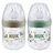 NUK for Nature Fľaša dojčenská 150 ml, s kontrolou teploty, silikónový náustok, veľkosť S, rôzne farby, 1x1 ks obrázok
