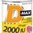Vitabalans D-max 2000 IU (50 µg) žuvacie tablety 1x90 ks obrázok