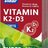 VITAR VITAMIN K2 + D3 FORTE DUOPACK tbl, príchuť malina 2x60 ks (120 ks), 1x1 set obrázok