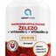 ADAMPharm ŽELEZO + Vitamín C + Vitamín D FORTE cps (mikroenkapsulované Fe) 1x60 ks obrázok