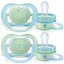 AVENT CUMLÍK 0-6M Ultra air nočný chlapec na utišovanie, silikón 1x2 ks obrázok