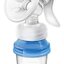 AVENT Manualna odsávačka mlieka Natural + VIA 3 VIA poháriky s vrchnákmi na závit, 1x1 set obrázok