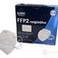BIOMIC Respirátor FFP2 NR D bez ventilu, jednorazový, biely 1x10 ks obrázok