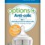 Dr.BROWN´S DOJČENSKÁ FĽAŠA OPTIONS+ 150 ml Wide-neck, 0M+, anti-colic, sklenená, biela (so silikónovým cumľom level-1) 1x1 ks obrázok