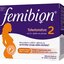 Femibion 2 Tehotenstvo tbl 56 + cps 56 (kys. listová + cholín + DHA + vitamíny + minerály) 1x112 ks obrázok