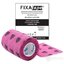 FIXAtape STRETCH Samofixačné elastické ovínadlo kompresné, bez latexu, farba fialová so srdiečkami, 7,5cm x 450cm, 1x1 ks obrázok