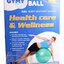 GYMY REHABILITAČNÁ LOPTA ABS 45 cm + pumpa rôzne farby 1x1 set obrázok